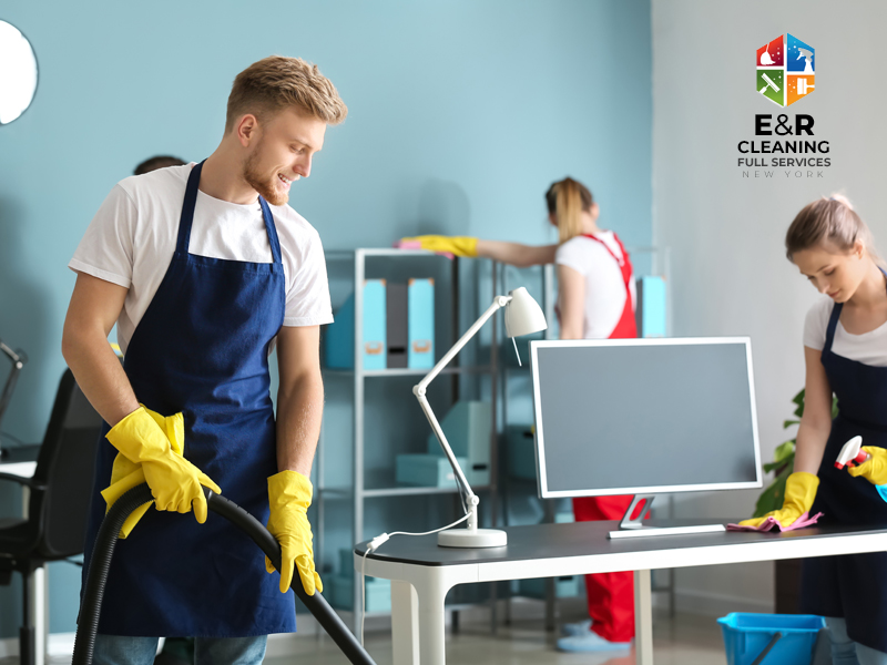Equipment and shelving dust cleaning service 